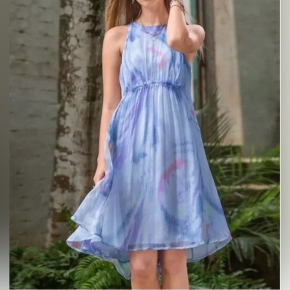 Sundance Silk Watercolor Dress Large NWOT - Picture 1 of 9